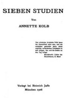 L'Âme aux deux patries by Annette Kolb