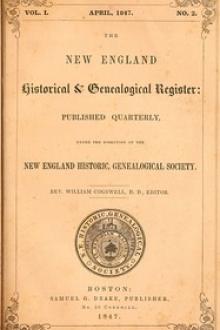 The New England Historical & Genealogical Register, Vol by Various