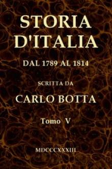 Storia d'Italia dal 1789 al 1814 by Carlo Botta