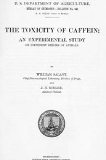 The Toxicity of Caffein by John Benjamin Rieger, William Salant