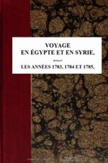 Voyage en Égypte et en Syrie - Tome 2 by Constantin-François Volney
