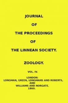 Journal of the Proceedings of the Linnean Society - Vol. 4 by Linnean Society of London