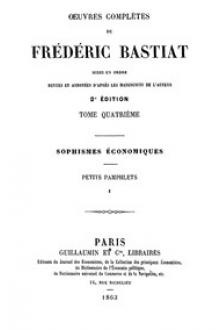Œuvres Complètes de Frédéric Bastiat, tome 4 by Frédéric Bastiat
