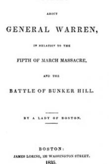Stories about General Warren by Rebecca Warren Brown