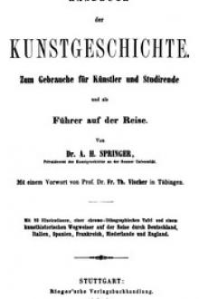 Handbuch der Kunstgeschichte by Anton Springer