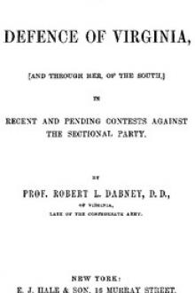 A Defence of Virginia by Robert Lewis Dabney
