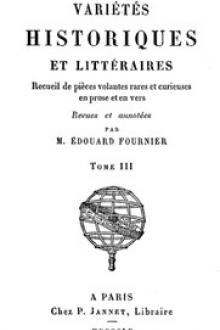 Variétés Historiques et Littéraires (03/10) by Unknown