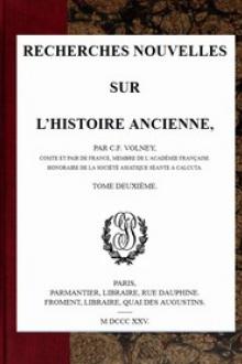 Recherches nouvelles sur l'histoire ancienne by Constantin-François Volney
