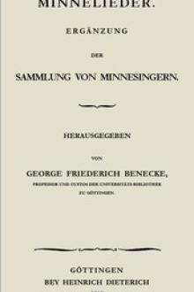 Beyträge zur Kenntniss der altdeutschen Sprache und Litteratur by Georg Friedrich Benecke