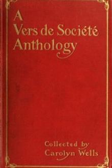 A Vers de Société Anthology by Unknown