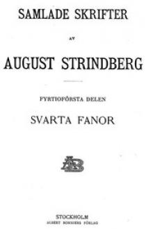 Svarta fanor by August Strindberg