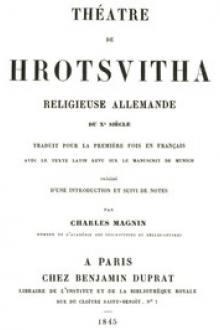 Théâtre de Hrotsvitha by Hrotsvitha