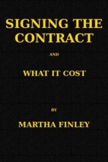 Signing the Contract by Martha Finley