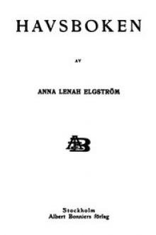 Havsboken by Anna Lenah Elgström