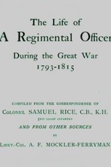The Life of a Regimental Officer During the Great War by A. F. Mockler-Ferryman