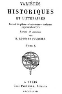 Variétés Historiques et Littéraires (10/10) by Unknown