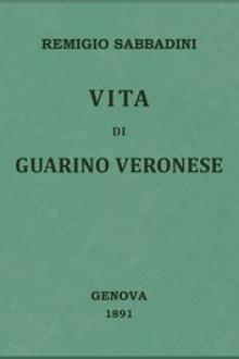Vita di Guarino Veronese by Remigio Sabbadini