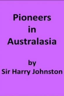 Pioneers in Australasia by Harry Johnston