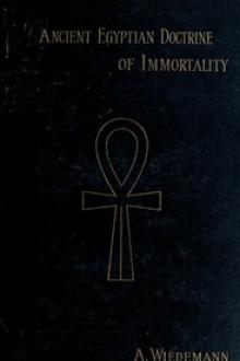 The Ancient Egyptian Doctrine of the Immortality of the Soul by Alfred Wiedemann