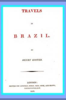 Travels in Brazil by Henry Koster