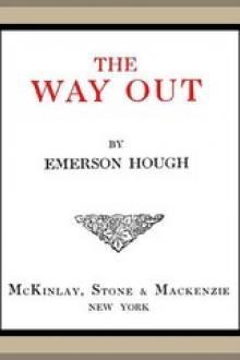The Way Out by Emerson Hough