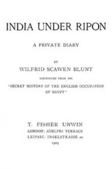 India under Ripon by Wilfrid Scawen Blunt