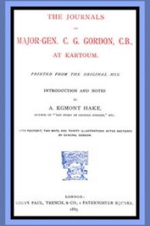 The Journals of Major-Gen by Charles George Gordon