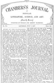 Chambers's Journal of Popular Literature, Science, and Art, No. 706 by Various