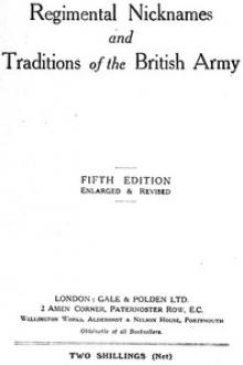 Regimental Nicknames and Traditions of the British Army by Anonymous