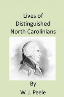 Lives of Distinguished North Carolinians by Unknown