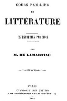 Cours familier de Littérature - Volume 23 by Alphonse de Lamartine