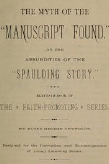 The Myth of the "Manuscript Found," or the Absurdities of the "Spaulding Story" by Unknown
