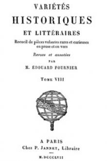 Variétés Historiques et Littéraires (08/10) by Unknown