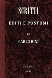 Scritti editi e postumi by Carlo Bini