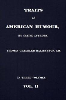 Traits of American Humour, Vol by Unknown