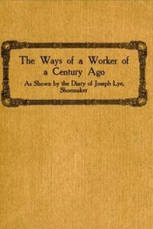 The Ways of a Worker of a Century Ago by Fred A. Gannon