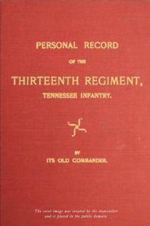 Personal record of the Thirteenth Regiment by Alfred J. Vaughan