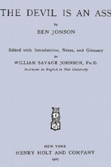 The Devil is an Ass by Ben Jonson