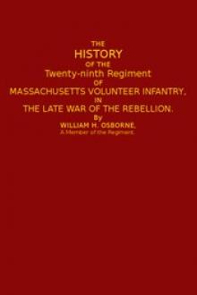 The History of the Twenty-ninth Regiment of Massachusetts Volunteer Infantry by Willam H. Osborne