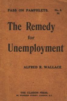 The Remedy for Unemployment by Alfred Russel Wallace