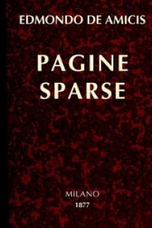 Pagine sparse by Edmondo De Amicis
