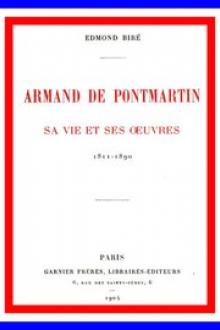 Armand de Pontmartin by Edmond Biré
