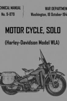 Motorcycle, Solo by United States. War Department