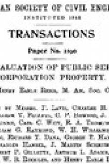The Valuation of Public Service Corporation Property by Henry Earle Riggs