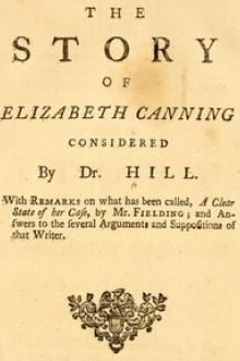 The Story of Elizabeth Canning Considered by Zacharias Topelius vanh.