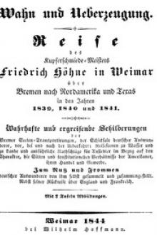 Wahn und Ueberzeugung by Friedrich Höhne