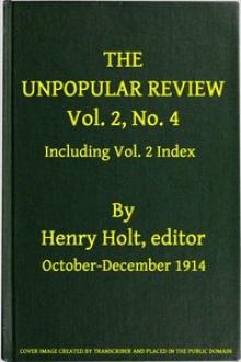 The Unpopular Review, Vol by Various