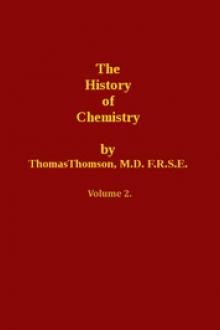 The History of Chemistry, Volume 2 by Thomas Thomson