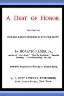 A Debt of Honor by Jr. Alger Horatio