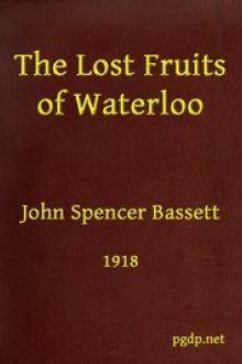 The Lost Fruits of Waterloo by John Spencer Bassett